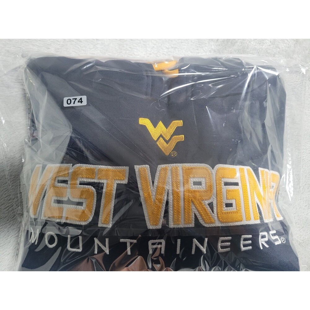 West Virginia Mountaineers Hoodie Mens XL Blue NCAA Football Champion Pullover - Picture 9 of 9